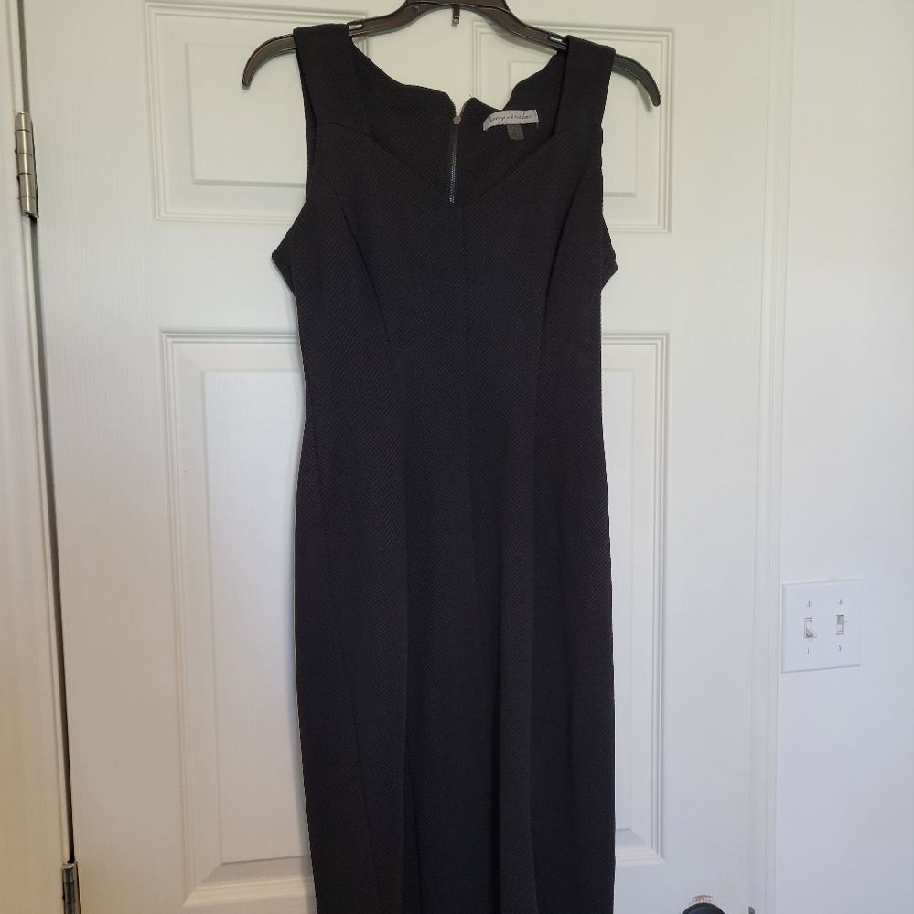 Elegant Black Sleeveless Dress